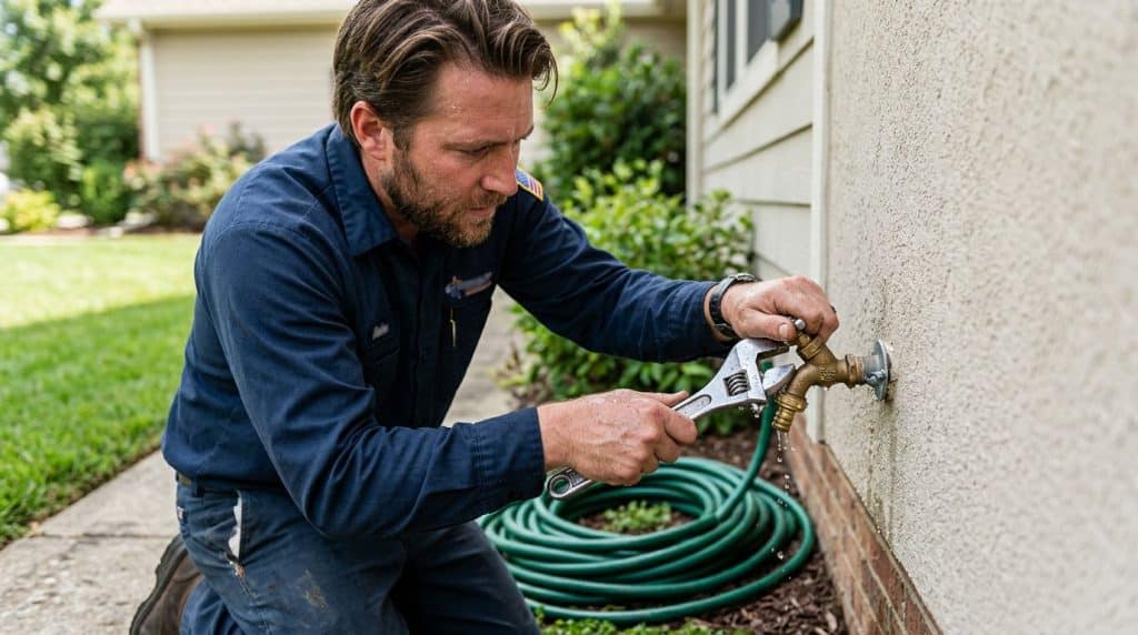 Outdoor Faucet Leak After the Hose Is Off? Why It Happens